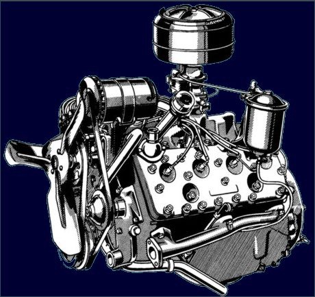 Le V8 à soupapes latérales