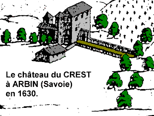 Le CREST en 1630.
