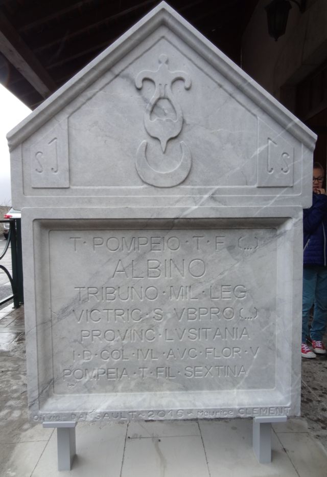 monument (cénotaphe) d'Albinus reconstitué