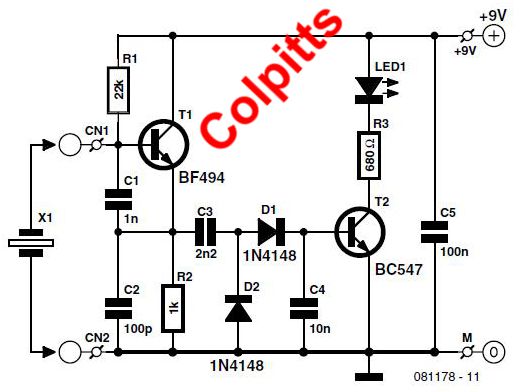 oscillateur colpitt