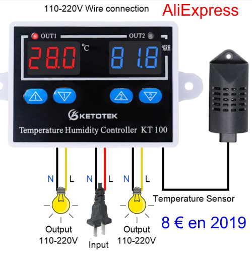 thermostat chinois